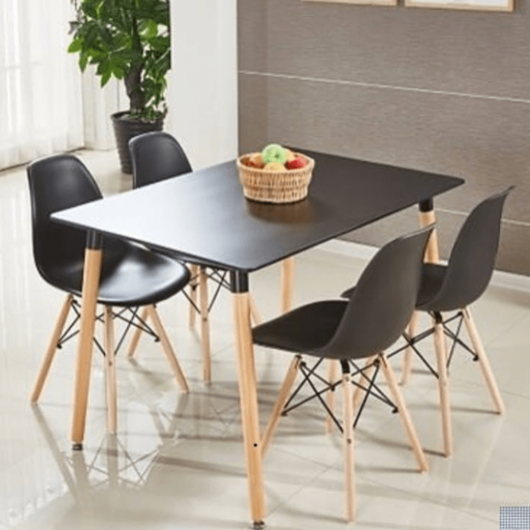 Mesa Rectangular Negra