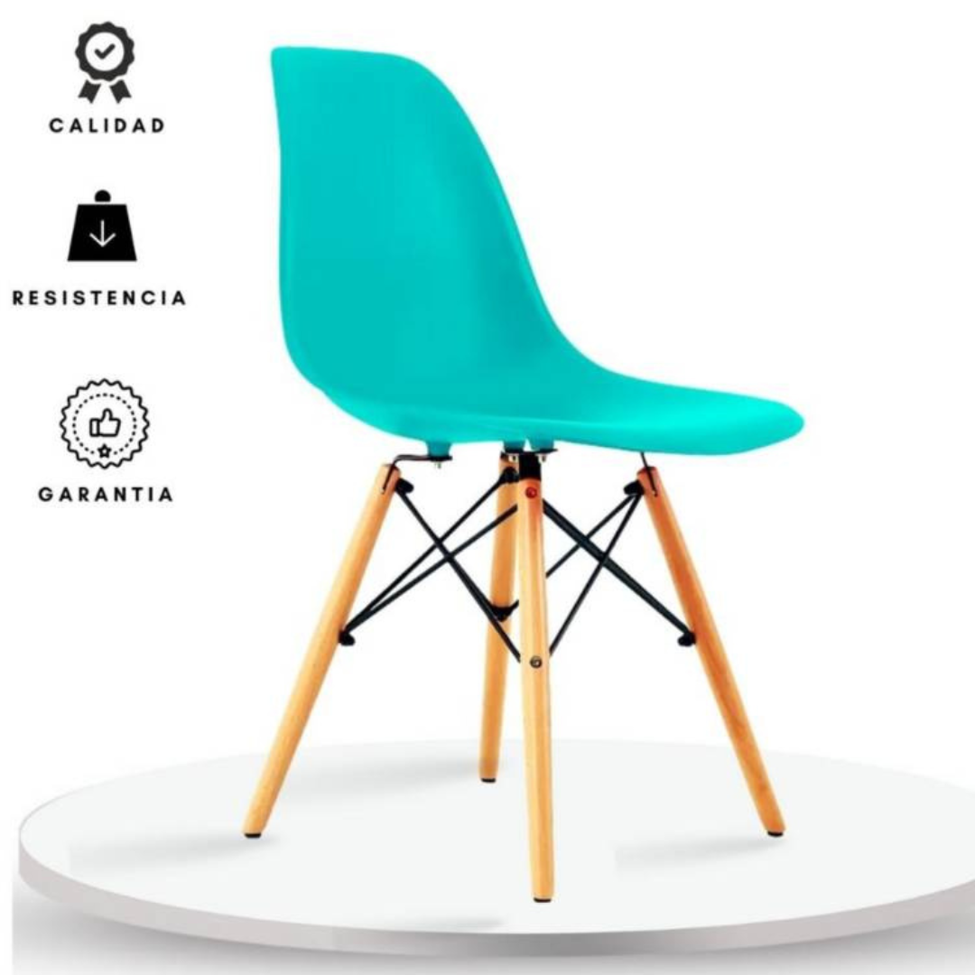 Pack 4 Sillas Eames