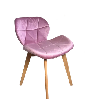 Silla Terciopelo Mariposa