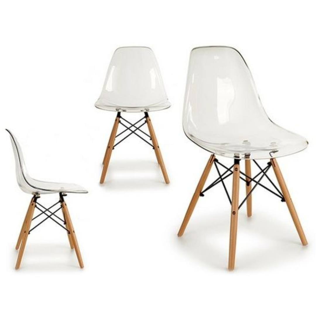 Silla Eames Transparente