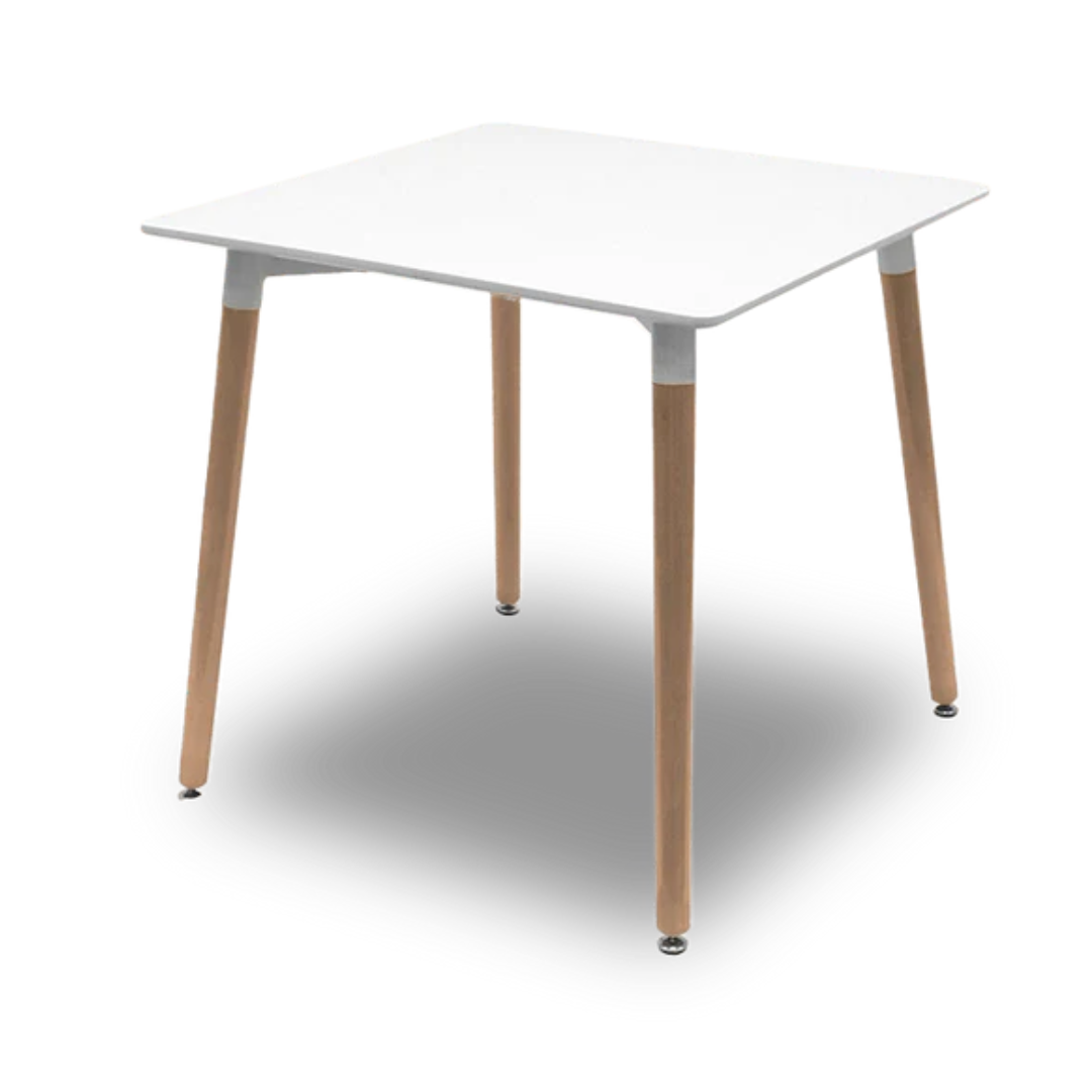 Mesa Cuadrada Eames Blanca