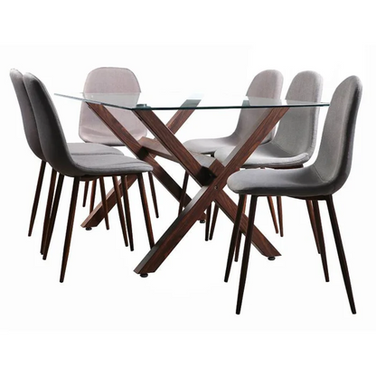 Comedor Tenesis 140x90 - 6 Sillas Cooper